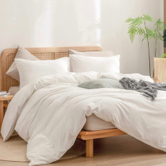 100% cotton hotel duvet bedding luxury queen king size custom bedding set