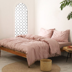 Wholesale Luxury Cooling Breathable Soft Hand Feeling Bed Sheets Set 100% Organic Viscose Bamboo Bedding Set