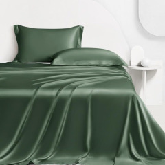Wholesale Cooling Luxury Bedroom Bedding Bed sheets Solid Color 100% Viscose Bamboo Sheet Sets