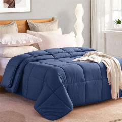 Breathable bamboo quilt and microfiber polyester fiber filling quilt duvet inner bamboo comforter