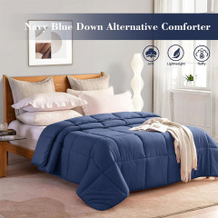 Breathable bamboo quilt and microfiber polyester fiber filling quilt duvet inner bamboo comforter