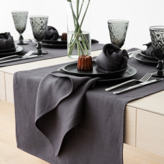 Wholesale Custom 100% Cotton Linen Napkin Placemat Kitchen Dish Tea Towels Placemat For Kitchen