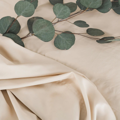 Soft hand feeling organic bamboo bedding set and bamboo bed sheets