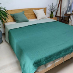 Linen Sheet Set Solid Color Certificate 100% European Flax Linen Bed Sheets Natural French Linen Duvet Cover Bedding Set
