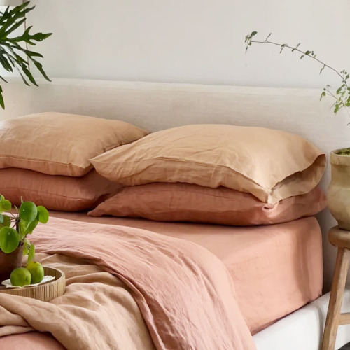 Custom linen sheet set / duvet cover