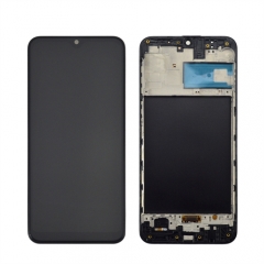 Mobile Phone Lcd Touch Screen Digitizer Assembly with Frame for Samsung Galaxy M21