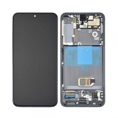 Mobile Phone Lcd Touch Screen Digitizer Assembly with Frame for Samsung Galaxy S22