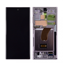 Mobile Phone Lcd Touch Screen Digitizer Assembly with Frame for Samsung Galaxy S23 Ultra