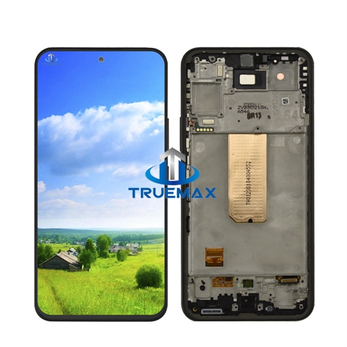 Mobile Phone Lcd Touch Screen Digitizer Assembly with Frame for Samsung Galaxy A54