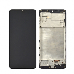 Mobile Phone Lcd Touch Screen Digitizer Assembly with Frame for Samsung Galaxy M32