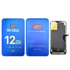 ZY IN CELL Screen for iPhone 12 Pro Max LCD Display With Digitizer for Apple iPhone12 Pro Max Cell Phone LCDs