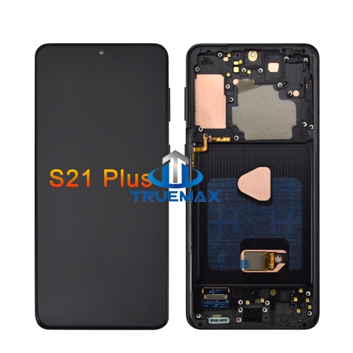 Display Complete With Frame for Samsung Galaxy S21 Plus 5G S21+ Replacement Screen LCD Assembly