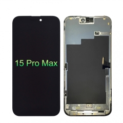 TEMX Screen for iPhone 15 Pro Max Original Display LCD Replacement Pantalla Tela Ekran Ecran Digitizer Assembly