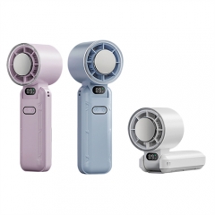 RD21 portable digital display folding cooling fan 3600mAh