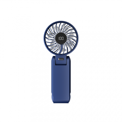 Y26 digital display folding handheld fan