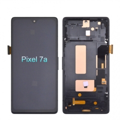 for Google Pixel 7A Screen OLED Lcd Display With Frame