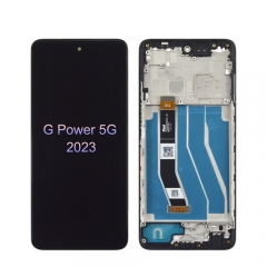 for Motorola Moto G Power 5G 2023 LCD Screen Display With Frame