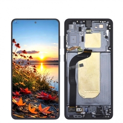 for Samsung galaxy s25 edge telas de celular oled lcd screen display with frame