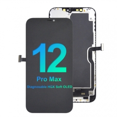for iPhone 12 Pro Max HGX Diagnosable OLED Hard Screen Lcd Display