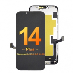 for iPhone 14 Plus HGX Diagnosable OLED Soft Screen Lcd Display