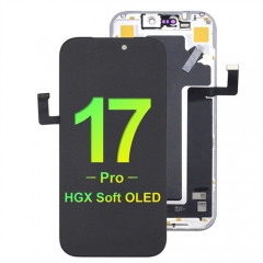 for iPhone 17 Pro HGX Diagnosable OLED Soft Screen Lcd Display