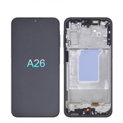 for Samsung Galaxy A26 Phone Screen LCD Display with Frame