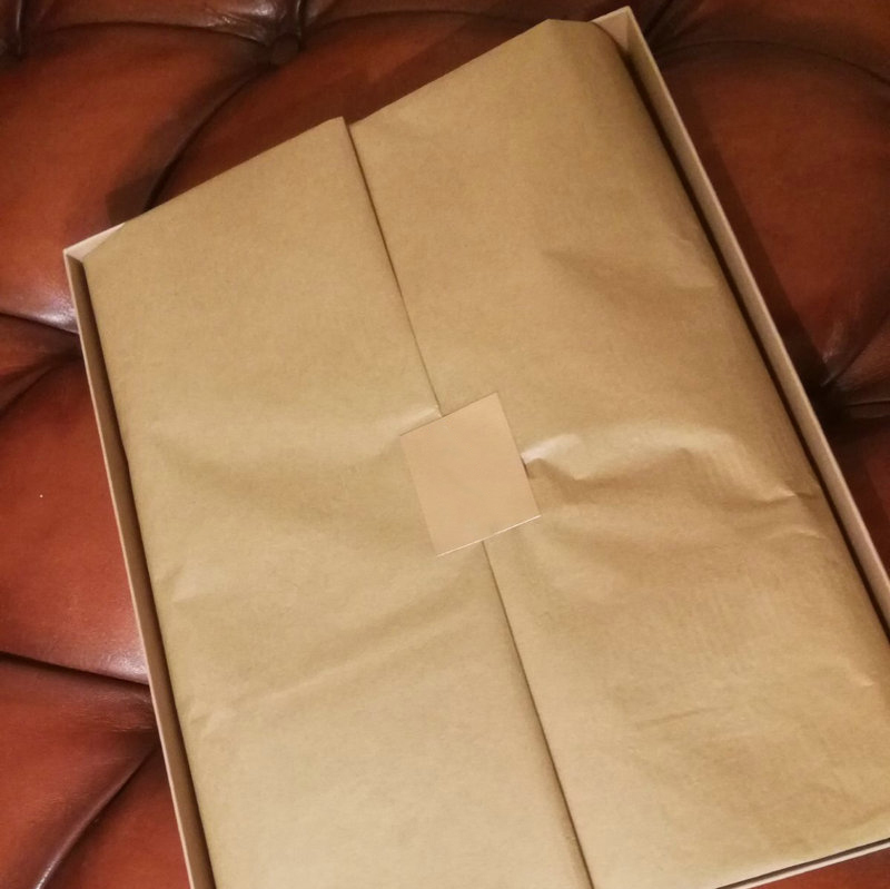 Stock 32g/40g Brown Kraft Paper Gift Wrapping Paper