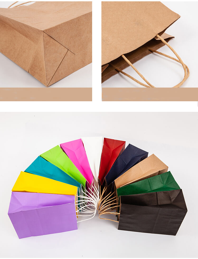 Custom 150gsm Paper Bag 11 Colors The Best Custom Packaging Printing