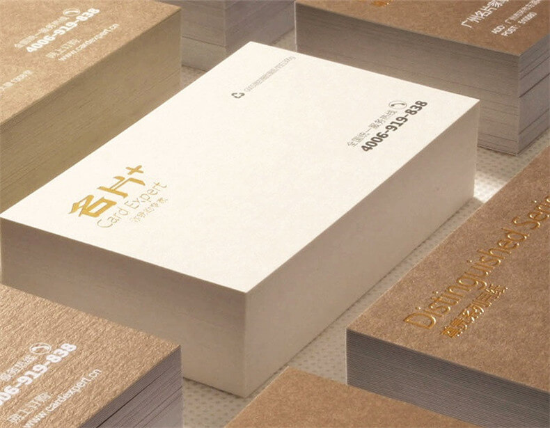 Custom 300gsm Coated Art Paper Printing Business Cards