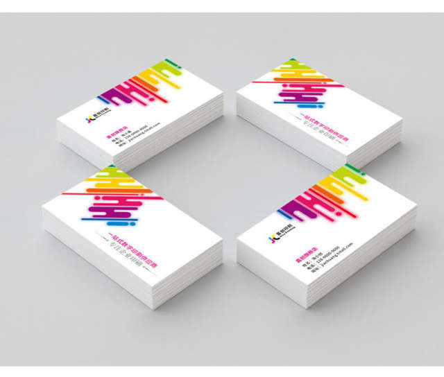 Custom 300gsm Coated Art Paper Printing Business Cards