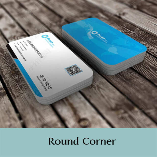 Custom 300gsm Coated Art Paper Printing Business Cards