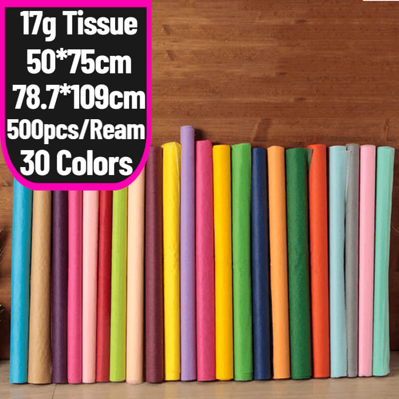 Stock Colored Tissue Paper Gift Wrap Packaging Wrapping