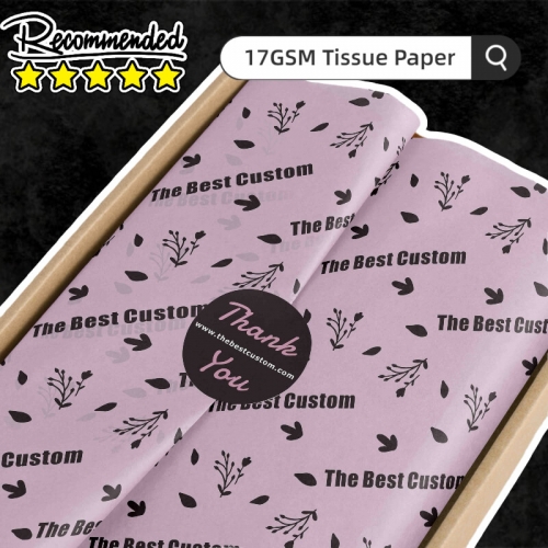 01 Custom Wrapping Printed Tissue Paper