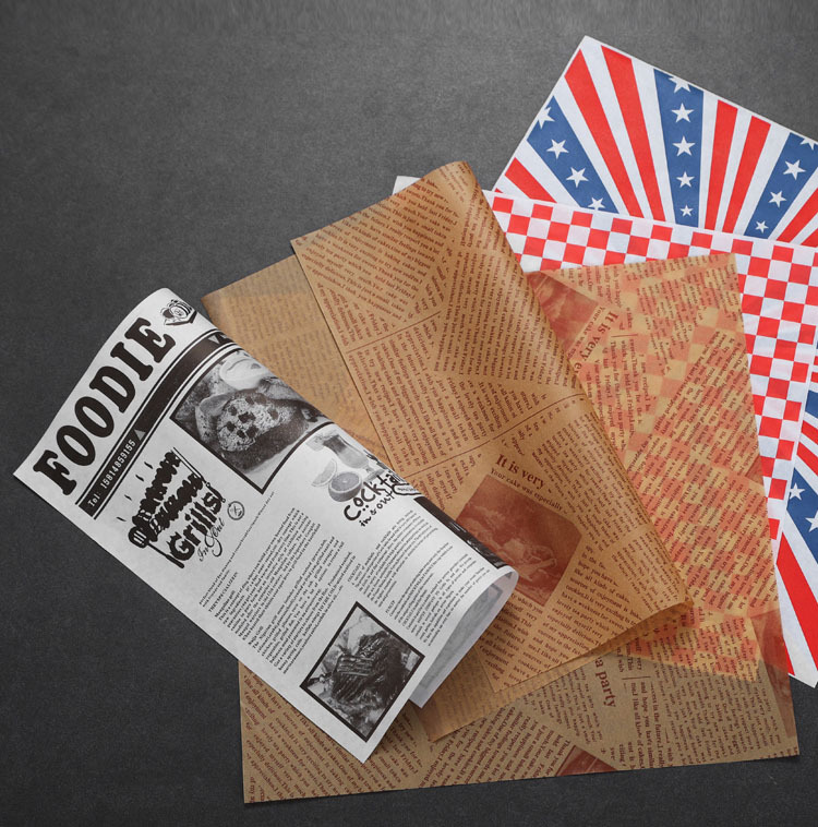 Grease Resistant Paper Logo Customization
