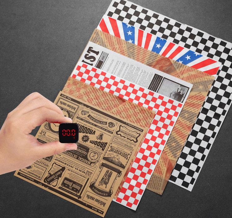 Grease Resistant Paper Logo Customization