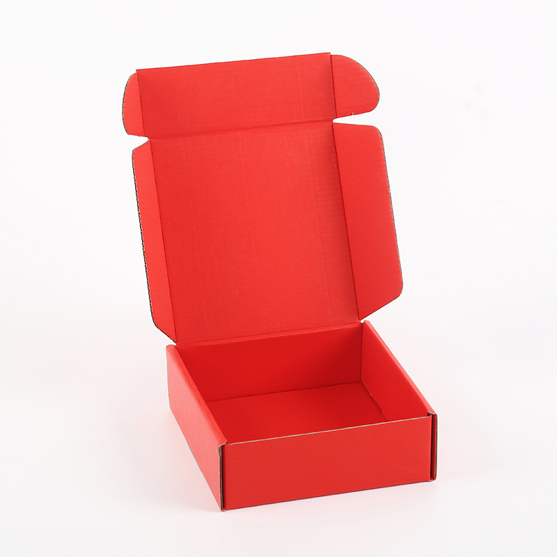 Warm Color Series Colored Shipping Paper Box