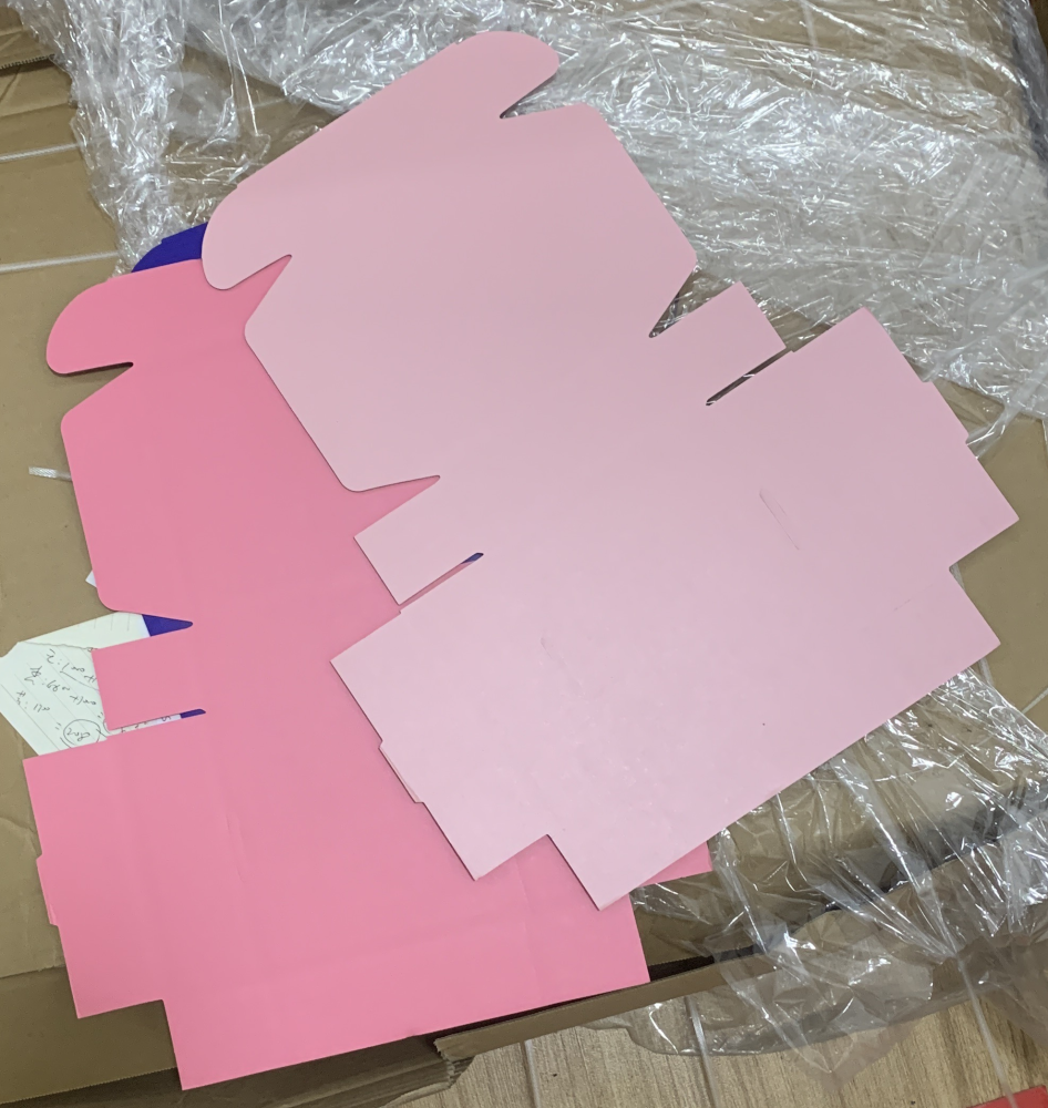 Pink Series Colored Shipping Paper Box