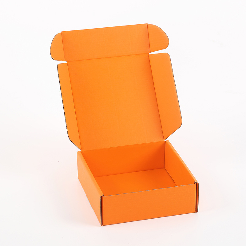 Warm Color Series Colored Shipping Paper Box