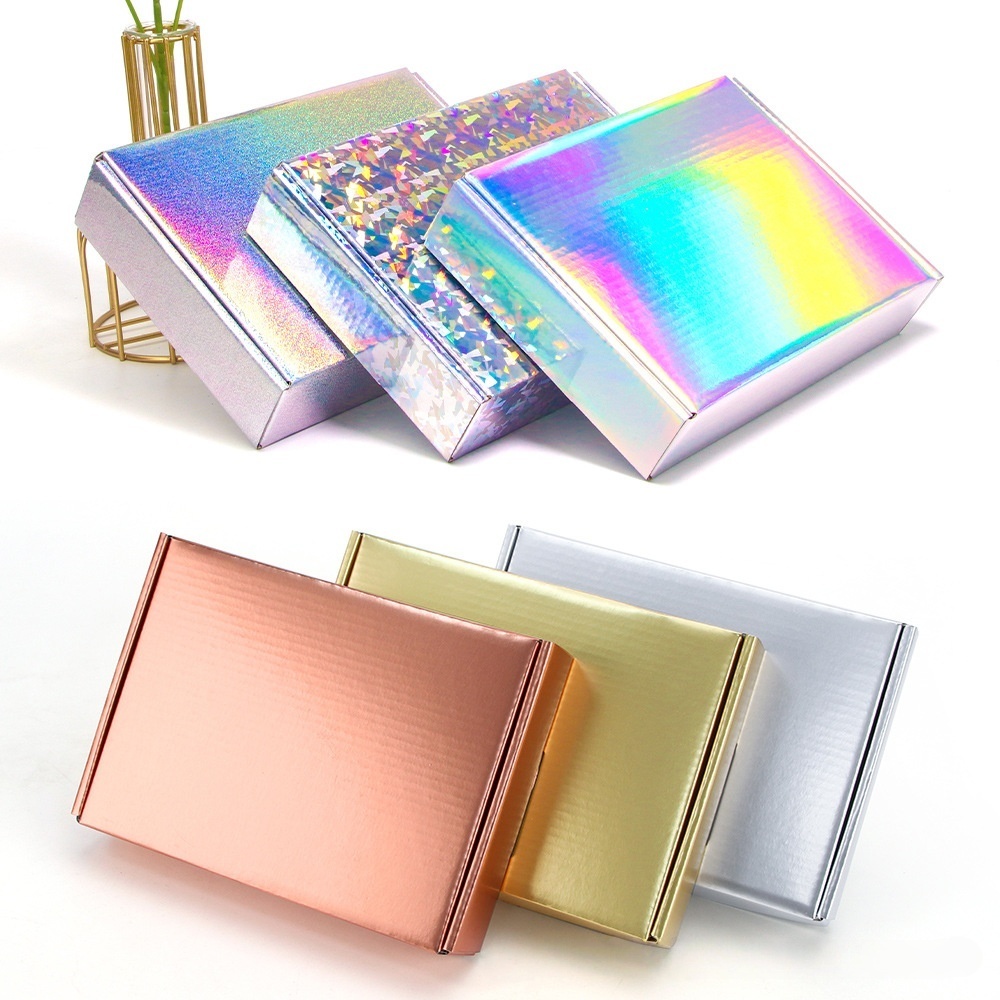 Luxury Holographic Paper Shipping Box Hologram