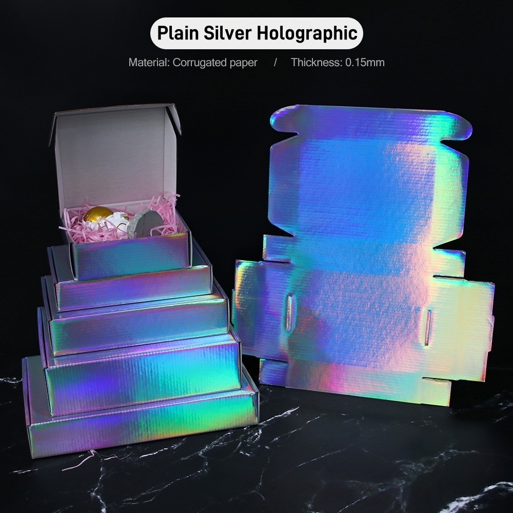 Luxury Holographic Paper Shipping Box Hologram