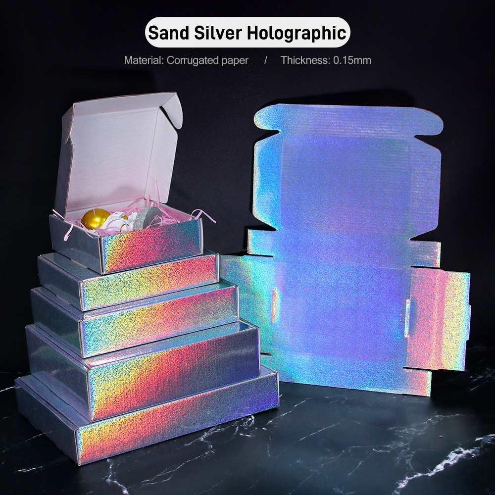 Luxury Holographic Paper Shipping Box Hologram