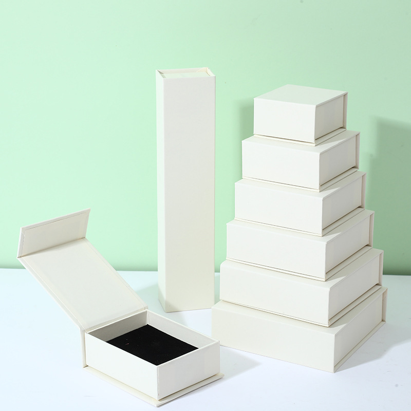 Flip Magnetic Jewelry Box for Bracelets & Earrings No Textured