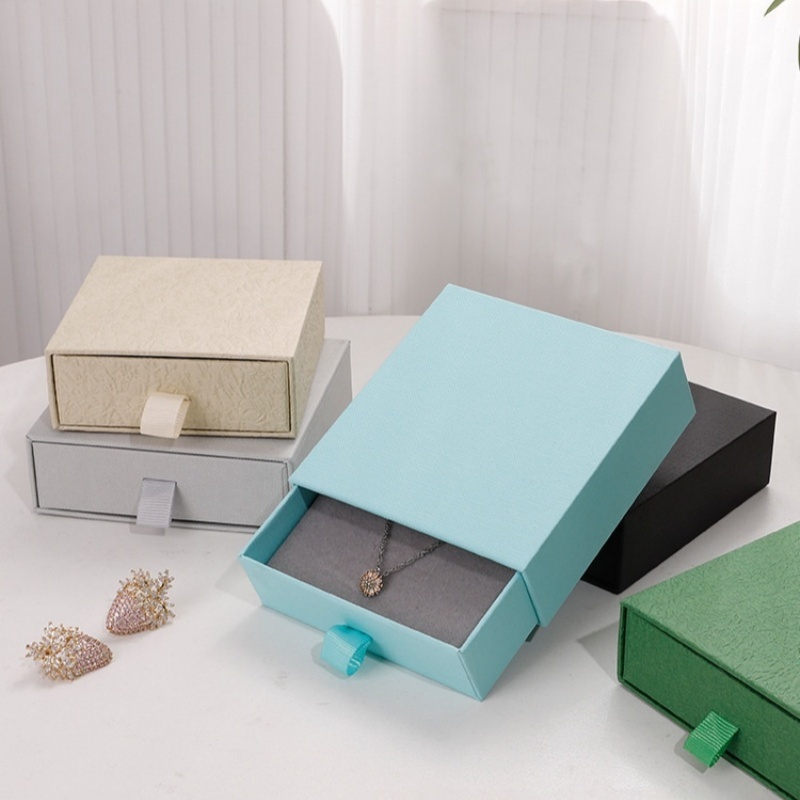 Luxury Textured Slide Drawer Box