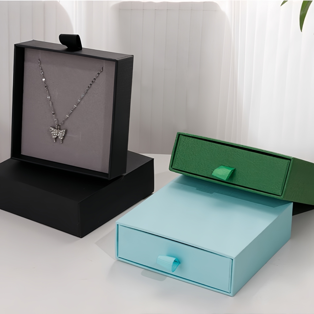 Luxury Textured Slide Drawer Box