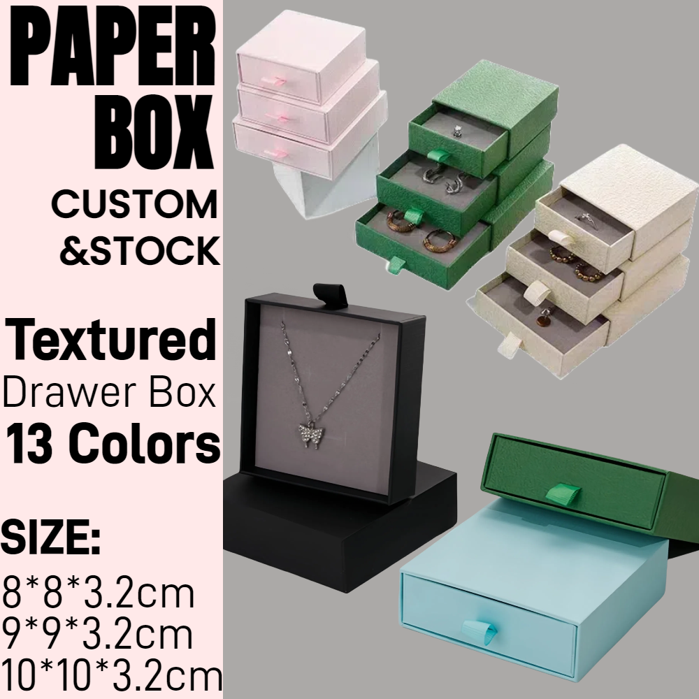 Luxury Textured Slide Drawer Box