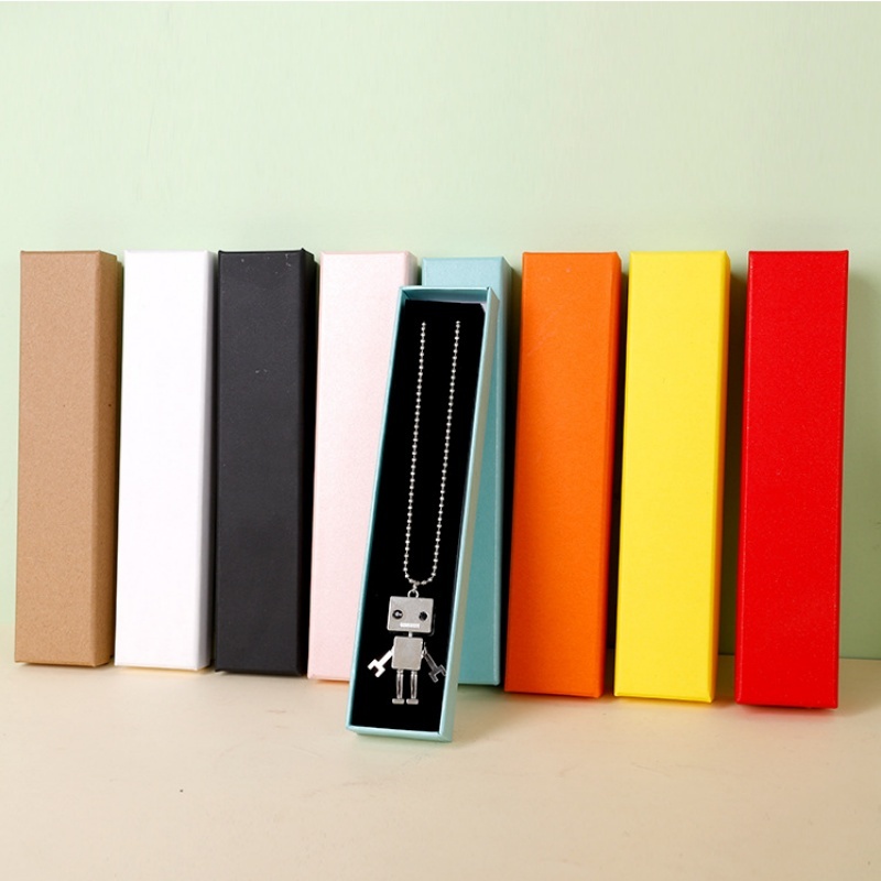 Colored Lid Box For Jewelry 10 Colors 8 Sizes
