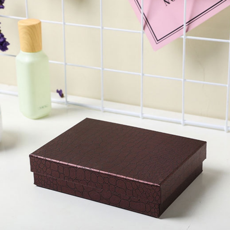 Luxury Wallet & Belt Gift Box – Lid-and-Base Box