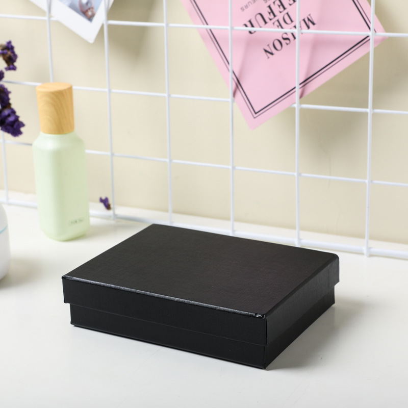 Luxury Wallet & Belt Gift Box – Lid-and-Base Box