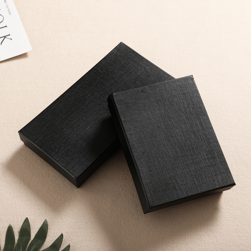Luxury Wallet & Belt Gift Box – Lid-and-Base Box