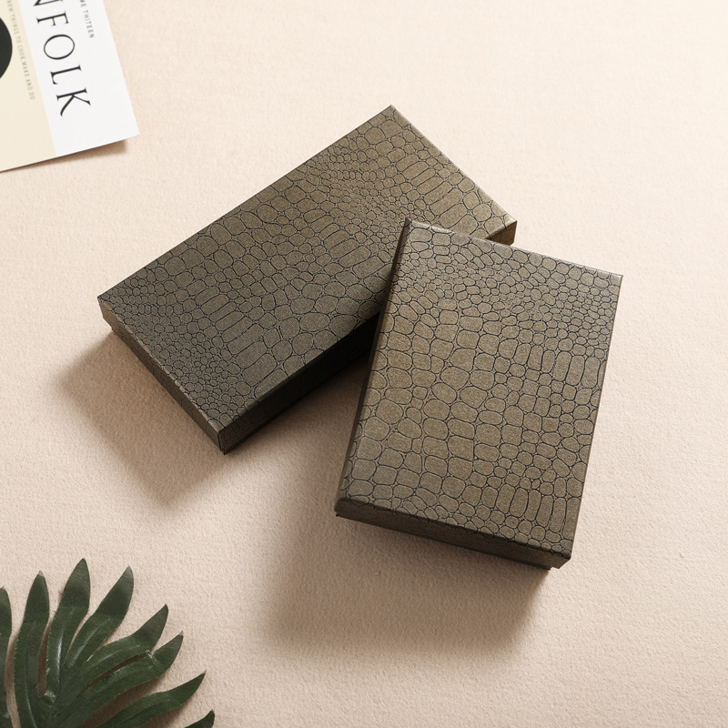 Luxury Wallet & Belt Gift Box – Lid-and-Base Box